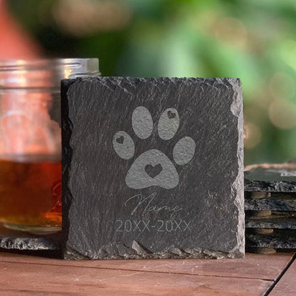 Memorial Stone Custom Dogs Name and Date of Death Personalized