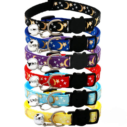 Cat Collar Kitten Collar Adjustable Safety Bell