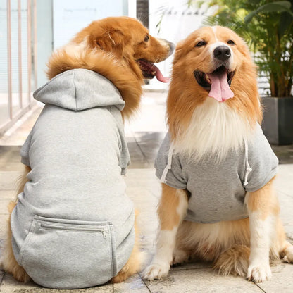 Hoodies Clothes 2XL-5XL  Labrador Golden Retriever Shepherd Husky Autumn Winter Warm