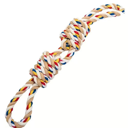 Durable Teeth-Cleaning Rope Toy for Dogs