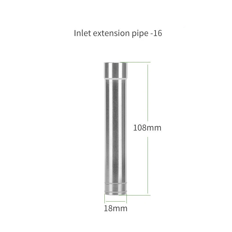 Fish tank inlet and outlet filter stainless steel tube