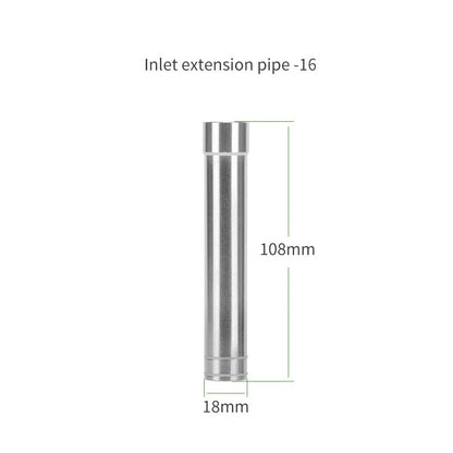 Fish tank inlet and outlet filter stainless steel tube
