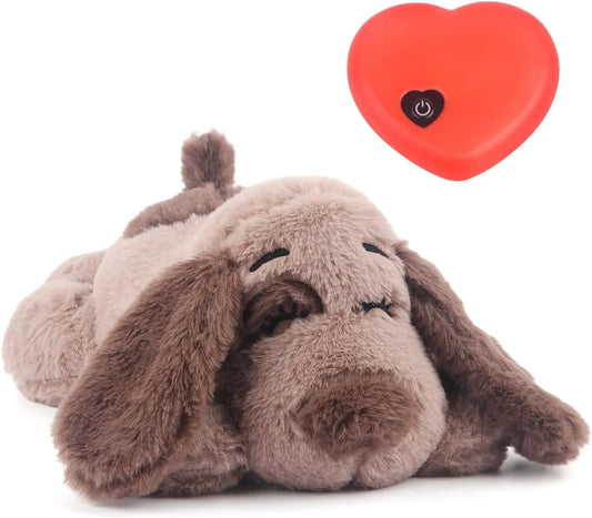 Puppy Heartbeat Plush Toy for Anxiety Relief, Sleep & Training
