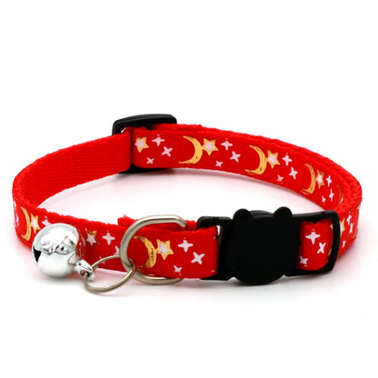 Cat Collar Kitten Collar Adjustable Safety Bell