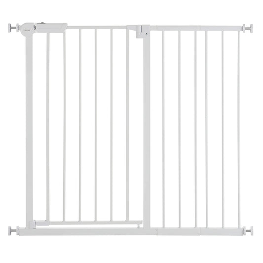 Dog Gate Easy Step Walk Child Pet Security Mount Kit Wall