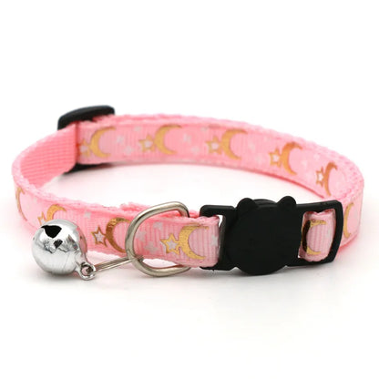 Cat Collar Kitten Collar Adjustable Safety Bell