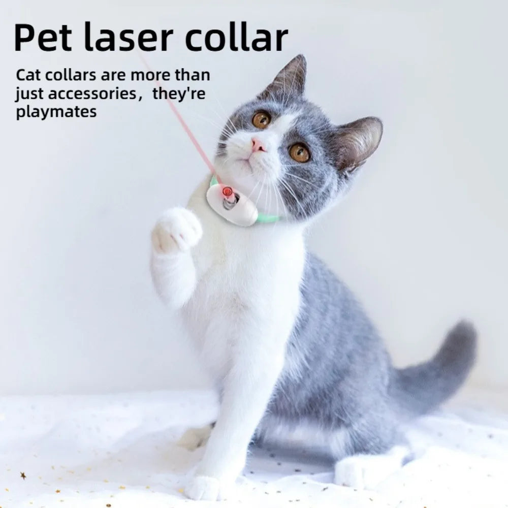 Smart Laser Cat Collar Auto Mode