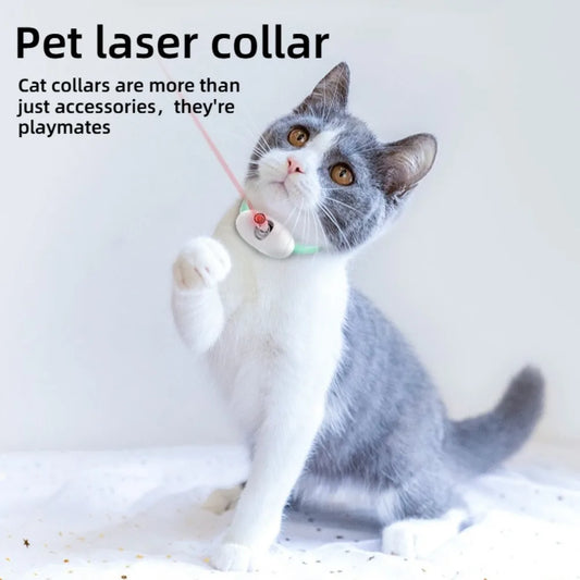 Smart Laser Cat Collar Auto Mode