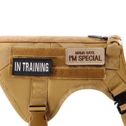 12 Pieces Tactical Patch Bundle For Dog Vest Harness