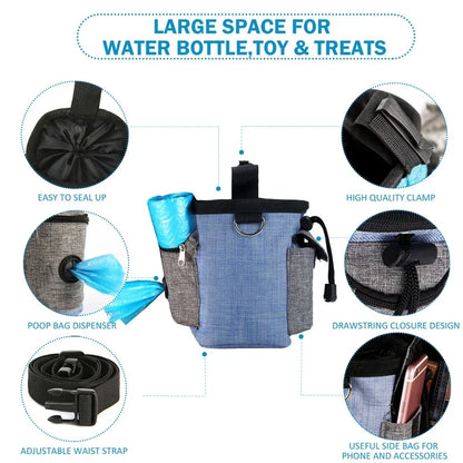 Pet Training Waist Bag Snack Food Container