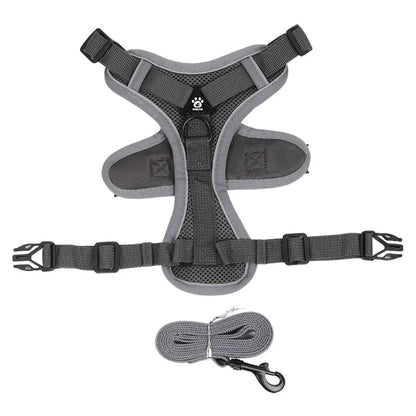 No Pull Dog  Adjustable Harness Vest for Small Dogs Chest Strap Lead Walking