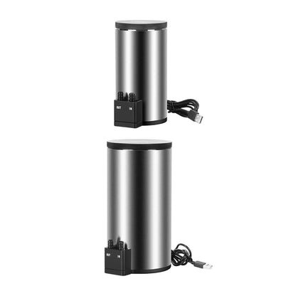 Quiet Aquarium External Canister Filter USB Powered Stainless Steel Mini Water Filter