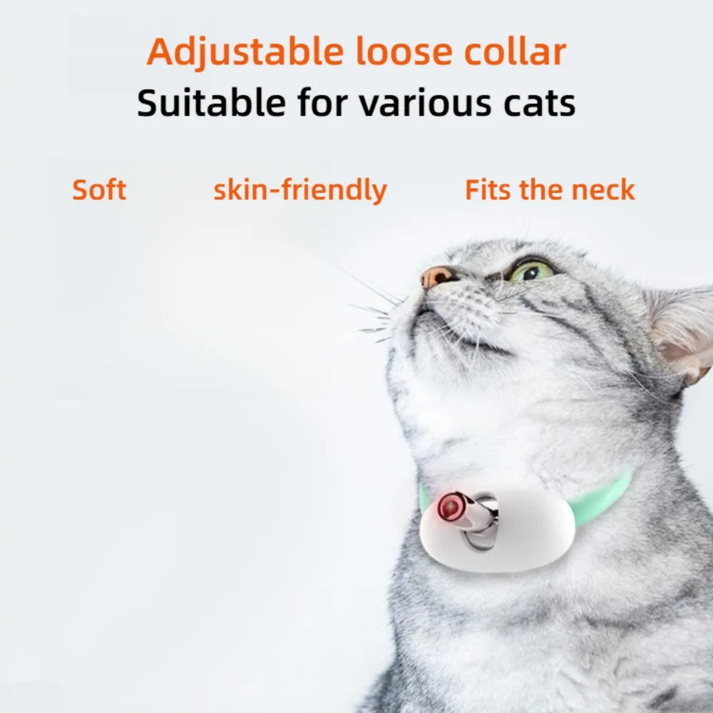 Smart Laser Cat Collar Auto Mode