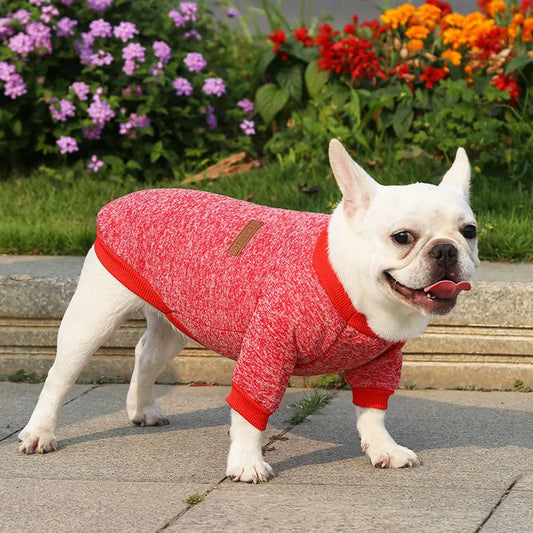 French Bulldog, Pug, Dog, Pet Clothes, Autumn and Winter Sweatshirts.