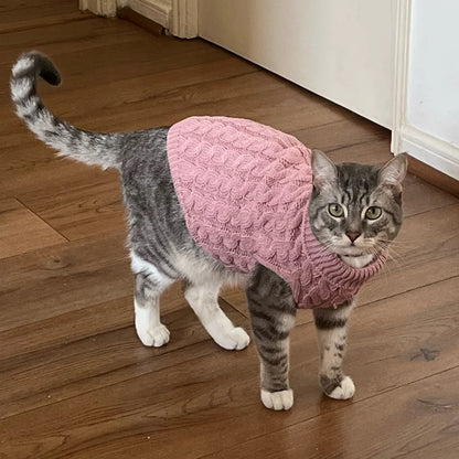 Warm Knitted Sphynx Cat Sweater