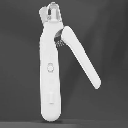 2-in-1 Pet Nail Trimmer Stainless Steel Rechargeable