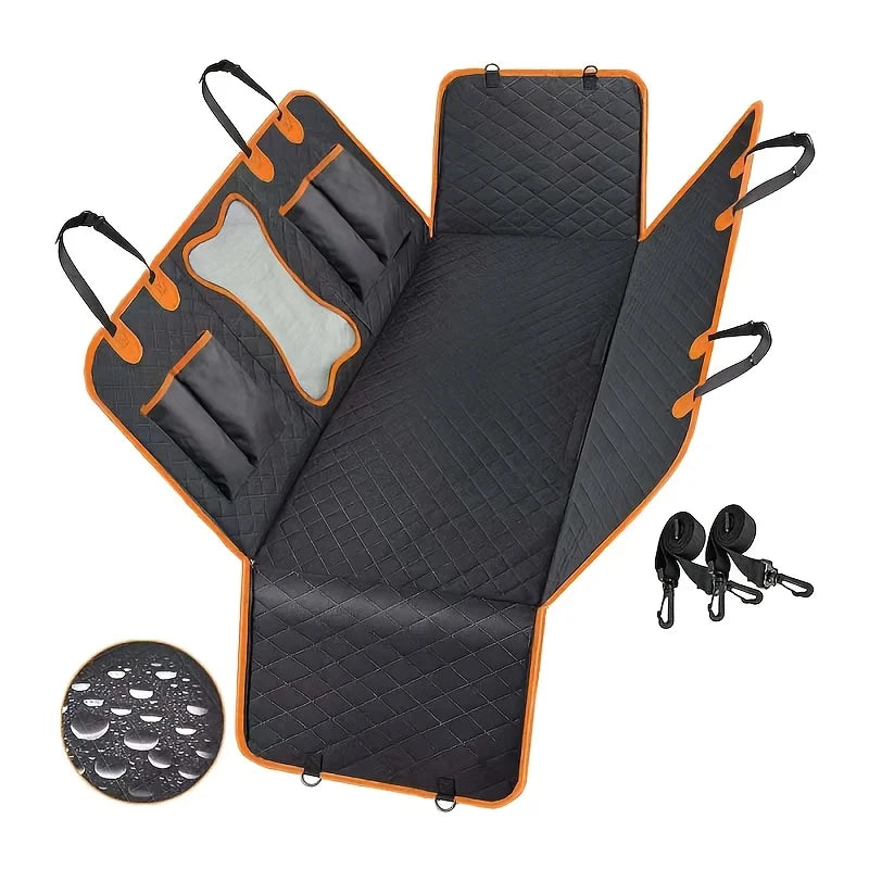 Car Seat Cover 100% Waterproof  Hammock 600D Heavy Duty Scratch & Slip Durable