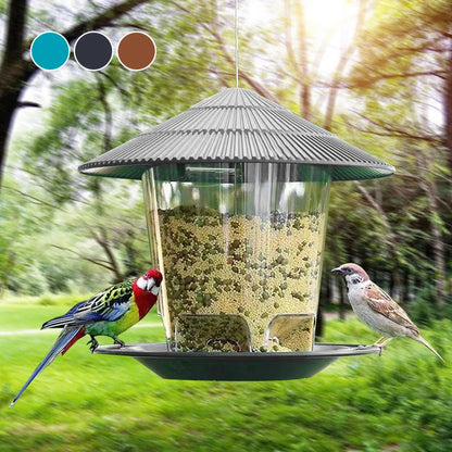 Bird Feeder Automatic Feeding Outdoor Bird Feeder
