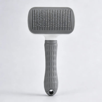 Effortless One-Step Clean Pet Grooming Brush, Gentle Hair Remover