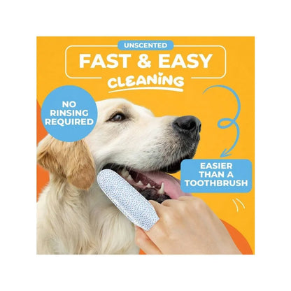 【New style】Dog and Cat Teeth Cleaning Wipes