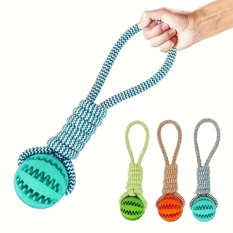 Durable Rope Dog Toy for Aggressive Chewers, Interactive Tug of War interactive