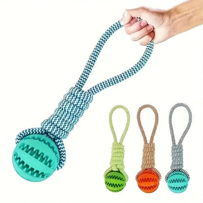 Durable Rope Dog Toy for Aggressive Chewers, Interactive Tug of War interactive