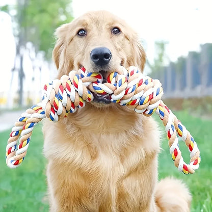 Durable Teeth-Cleaning Rope Toy for Dogs