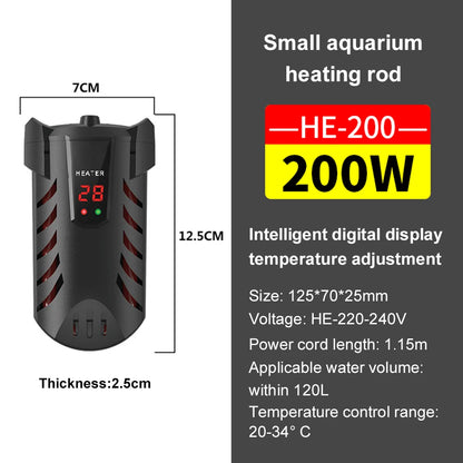 Aquarium Submersible Heater with Suction Cup