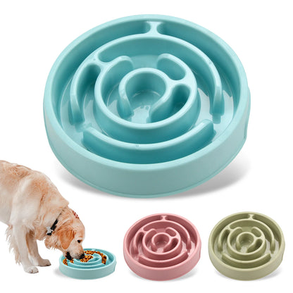 Slow Feeder Bowl Slower Food Feeding for Large Medium Small Dogs Puppy