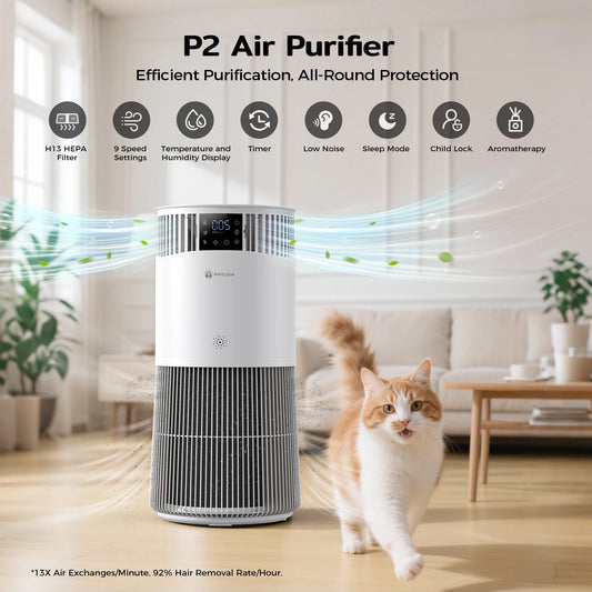 Amicura P2 Air Purifier for Pet Allergy Sufferers