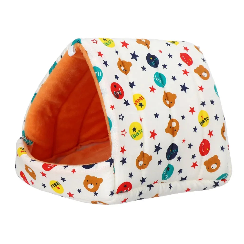 Cartoon Cage Guinea Pig Nest Small Animal