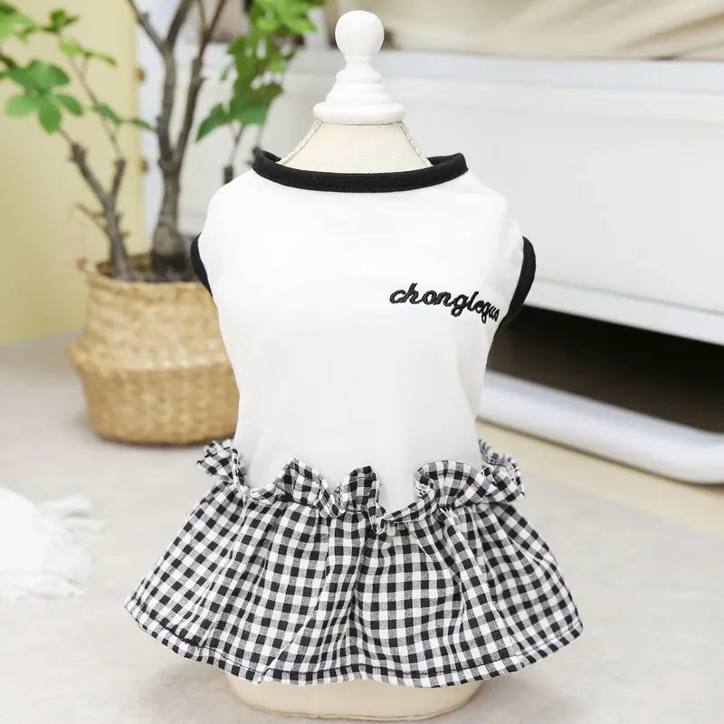 Bowknot Skirts Cat Princess Dress Sweet Skirts