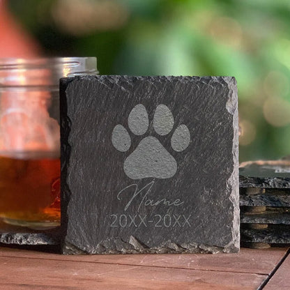 Memorial Stone Custom Dogs Name and Date of Death Personalized