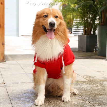 Hoodies Clothes 2XL-5XL  Labrador Golden Retriever Shepherd Husky Autumn Winter Warm